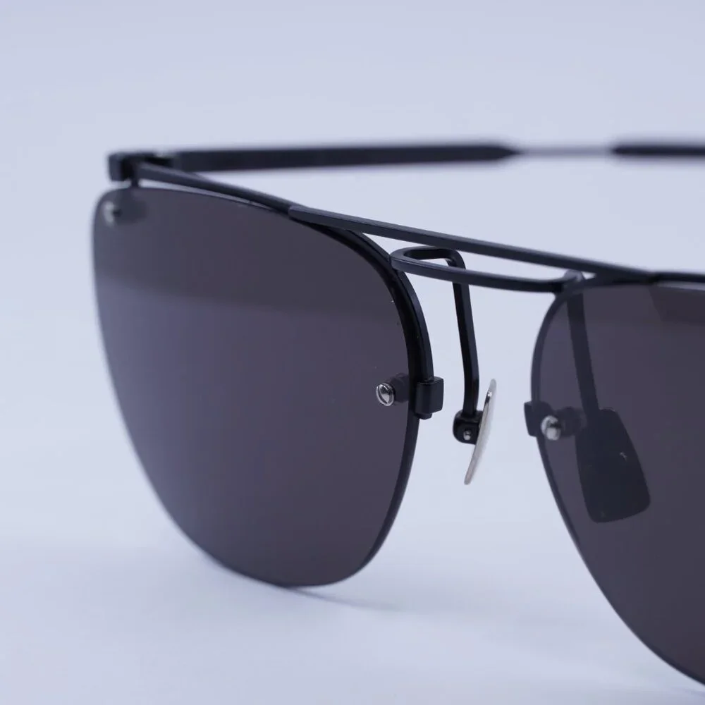 🕶️ New Saint Laurent SL600 001 Sunglasses - Black Frame, Black Lenses